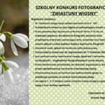 Regulamin Szkolnego Konkursu  Zwiastuny wiosny.png